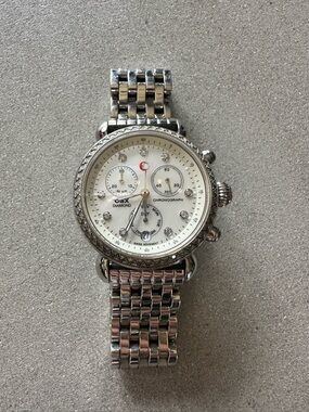 Michele Diamond Chronograph Watch
